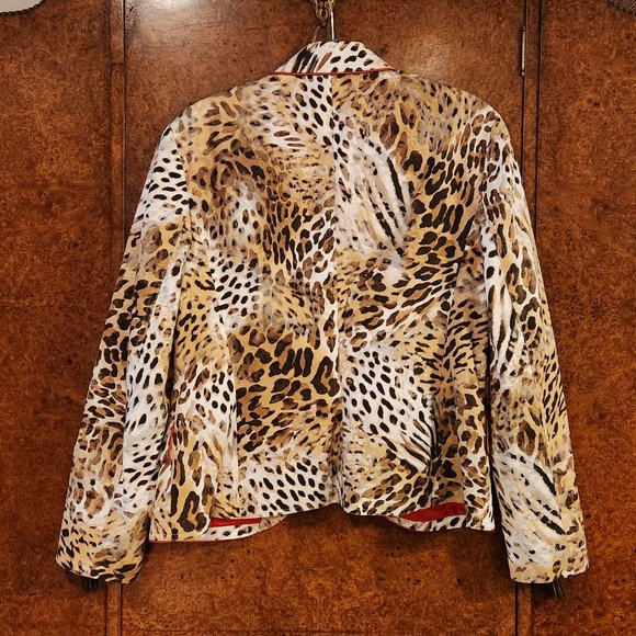 Mixed Leopard/Cheetah Print Blazer from Escada Sport - Picture 2 of 7